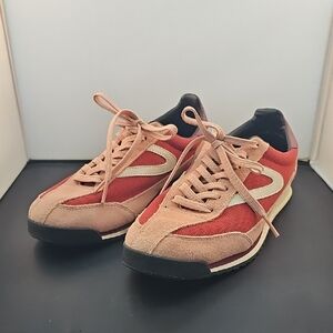 Tretorn Rawlins Women's Sneaker Pink and Red Size 8.5